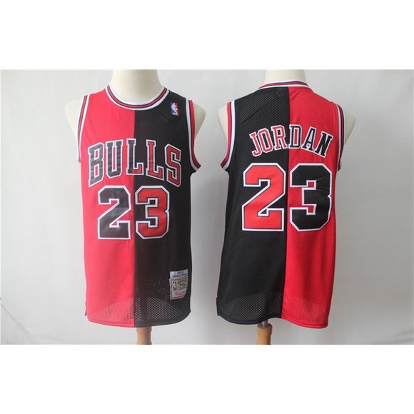 jordan red and black jersey